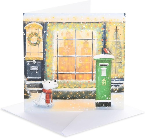 Irish green postbox - green, &