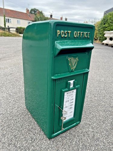 Irish post box - post, &