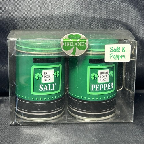 Salt pepper shakers irish - pepper,